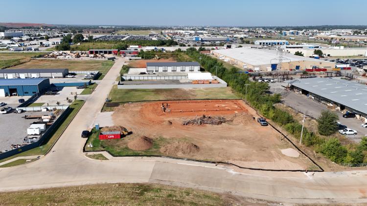 industrial building for Sale, West Oklahoma City, OK aerial