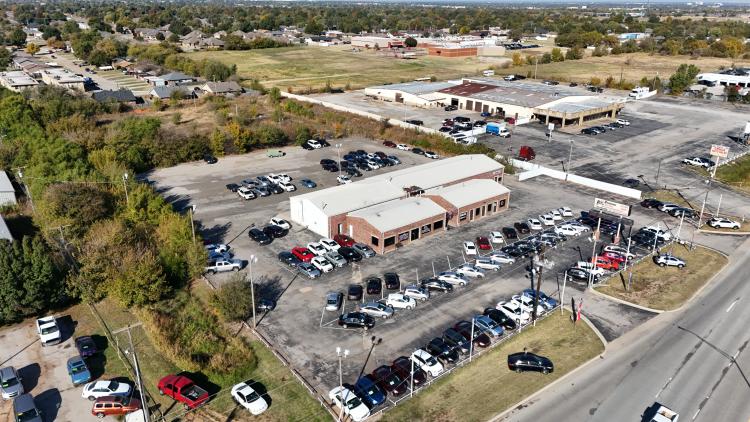 former auto dealership for sale Moore, OK aerial