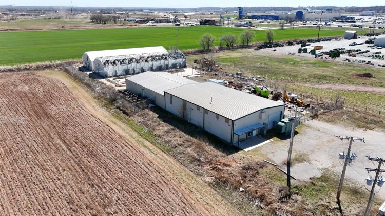 industrial property for sale Norman, OK aerial