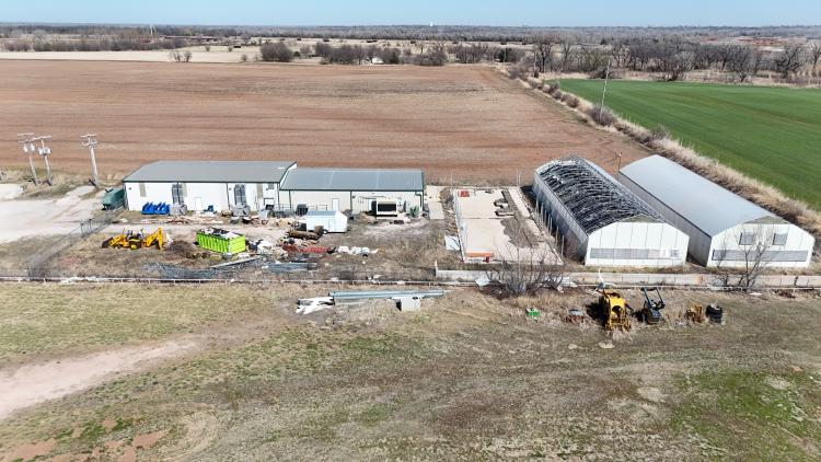 industrial property for sale Norman, OK aerial