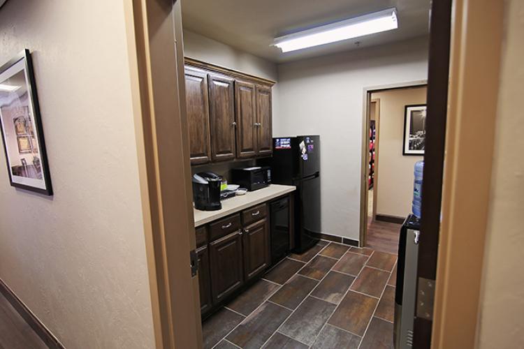 Oklahoma City Midtown Office Building for Sale Interior Kitchen 1221 N Francis