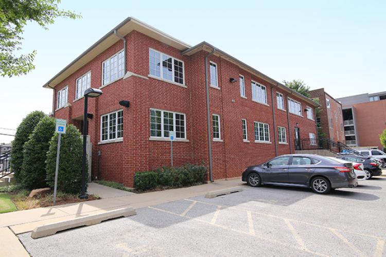 Oklahoma City Midtown Office Building for Sale Parking Lot 1221 N Francis