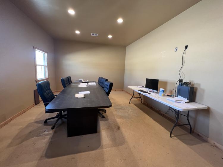 industrial property for sale Dove, OK interior photo