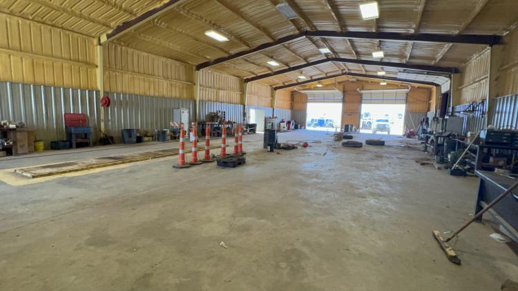 industrial property for sale Dove, OK interior photo