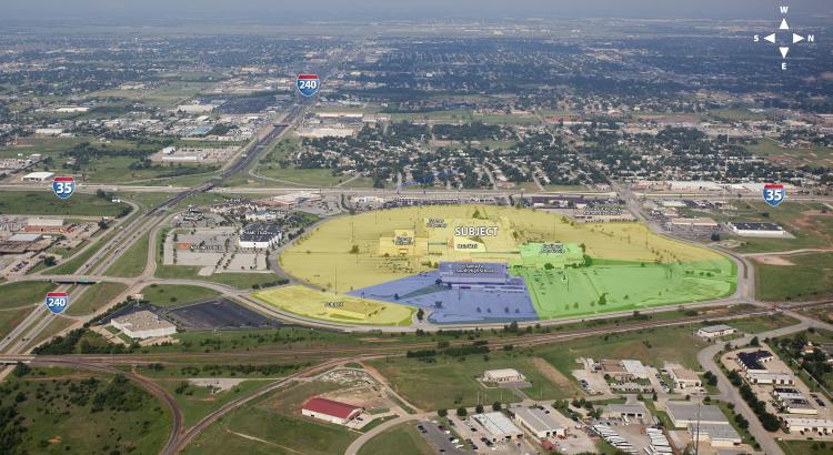 Crossroads Mall - Retail Mall and Land for Sale Oklahoma City aerial