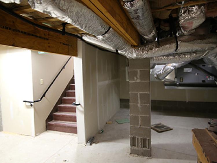 Oklahoma City Midtown Office Building for Sale Basement 1221 N Francis
