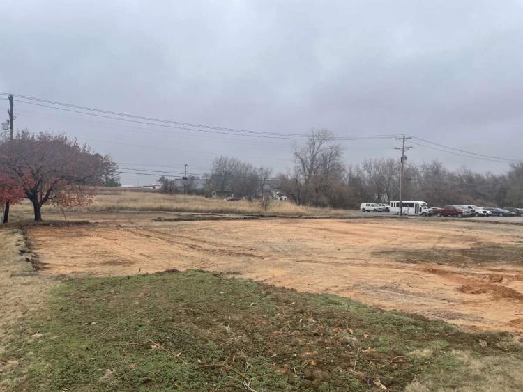 Former Sonic freestanding retail Land For Sale Muskogee, OK photo of lot after torn down building