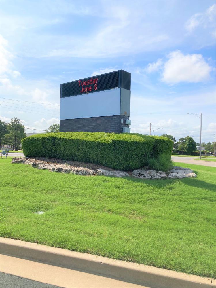 Bank Office Building - For Sale - Monument Sign