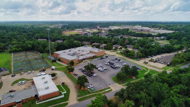 YMCA building for sale Edmond, OK aerial