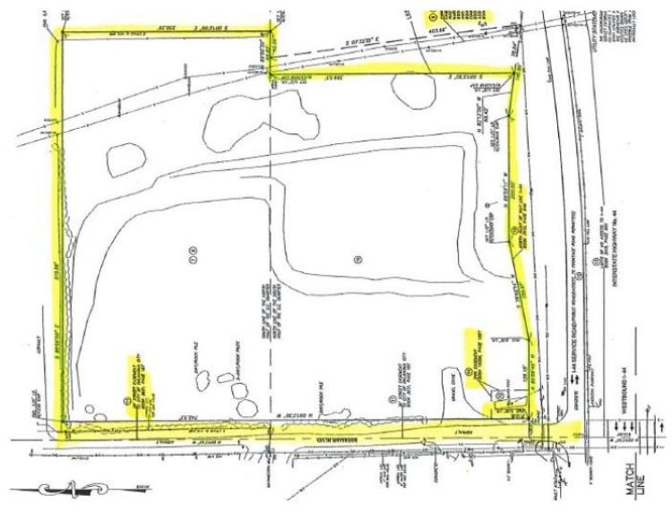 Commercial Development Land for Sale - Mirarmar Blvd & I-44 Service Rd - Survey