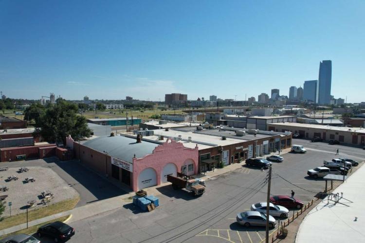 retail restaurant for sale Oklahoma City, Ok aerial