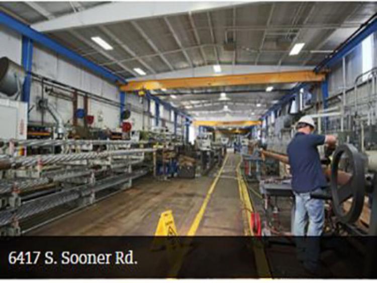 Industrial Property for Sale - 6209 & 6417 S. Sooner Road - warehouse