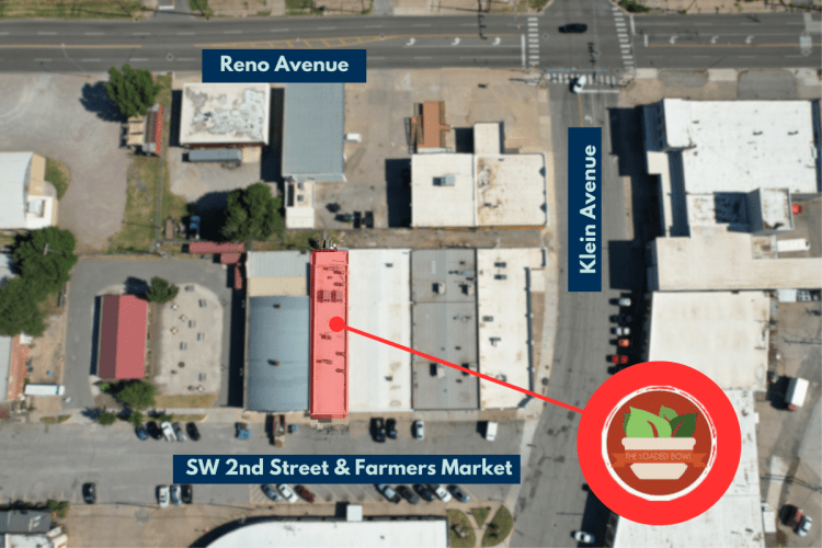 retail restaurant for sale Oklahoma City, Ok aerial