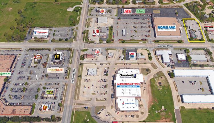 land for sale east Norman, OK - aerial2