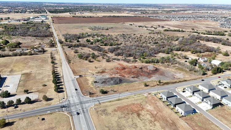 West Hefner Road and North County Line Road