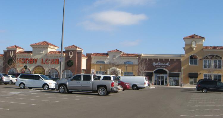 Shoppes on Broadway pad site for sale Edmond, OK building photos