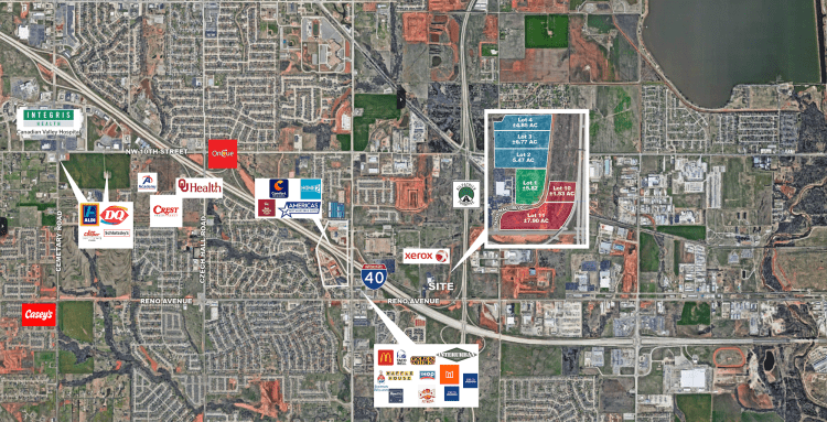 Reno Avenue and John Kilpatrick Turnpike Land