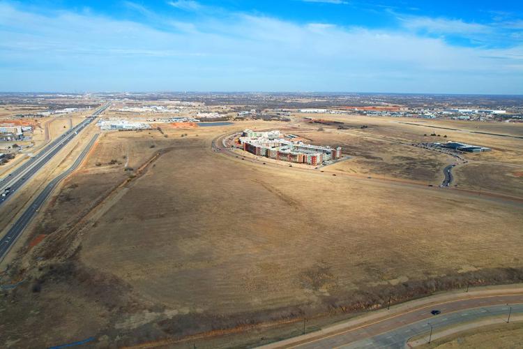 Norman, Oklahoma mixed use land for sale aerial 2