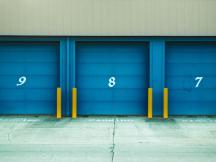 Stock Image of an Industrial Building