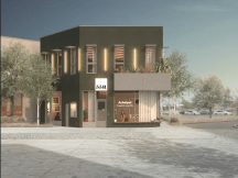 office/retail space for lease Oklahoma City, OK exterior rendering