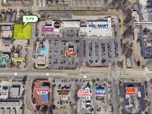 ground lease Edmond, Ok retailer aerial