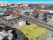 Pad Site For Ground Lease |Build To Suit in Northwest Expressway, Oklahoma city, OK aerial