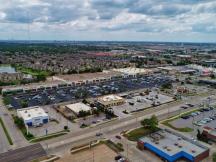 Edmond Crossing retail space for lease Edmond, OK aerial