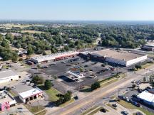 retail space for lease east Norman, OK aerial