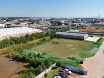 industrial building for lease, West Oklahoma City, OK aerial