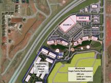 retail space for lease NW Oklahoma City, OK site plan