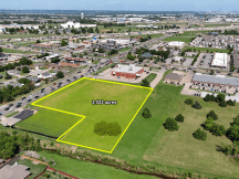 3.033 acres land Reno & Mustang Rd, Oklahoma City, OK aerial