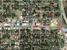 redevelopment site for sale Midtown Oklahoma City, OK aerial
