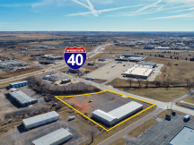 315 W 20th St. Industrial Building For Sale Aerial