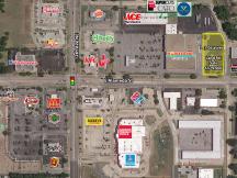 land for sale east Norman, OK - aerial