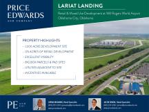 Lariat Landing rendering retail land for sale South Oklahoma City