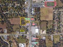 retail land for sale Tulsa, Ok - retailer aerial