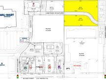 outparcel retail pad site for sale, Choctaw, OK plat