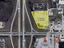 retail land for sale, Marietta, OK aerial