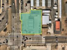 pad site land parcel for sale in E Oklahoma City, Ok (Midwest City) aerial