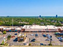 retail shopping center for investmnet sale Northwest Oklahoma City, OK aerial