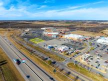 Shawnee Mall pad site for sale, Shawnee, OK aerial