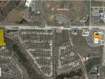 Land for sale Edmond, OK site aerial